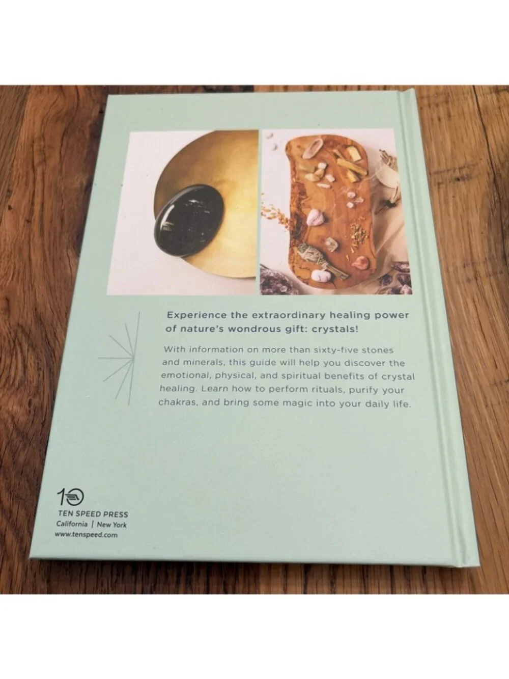 The Beginner's Guide to Crystals Lisa Butterworth Hardcover Crystal Healing